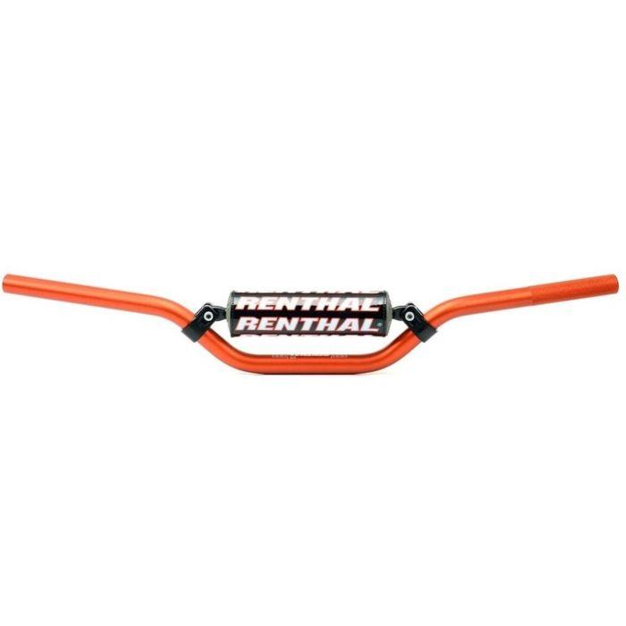 Renthal 7/8 22mm Orange 783 Handlebar Padded For Honda CRF 125FB A 2023-2025